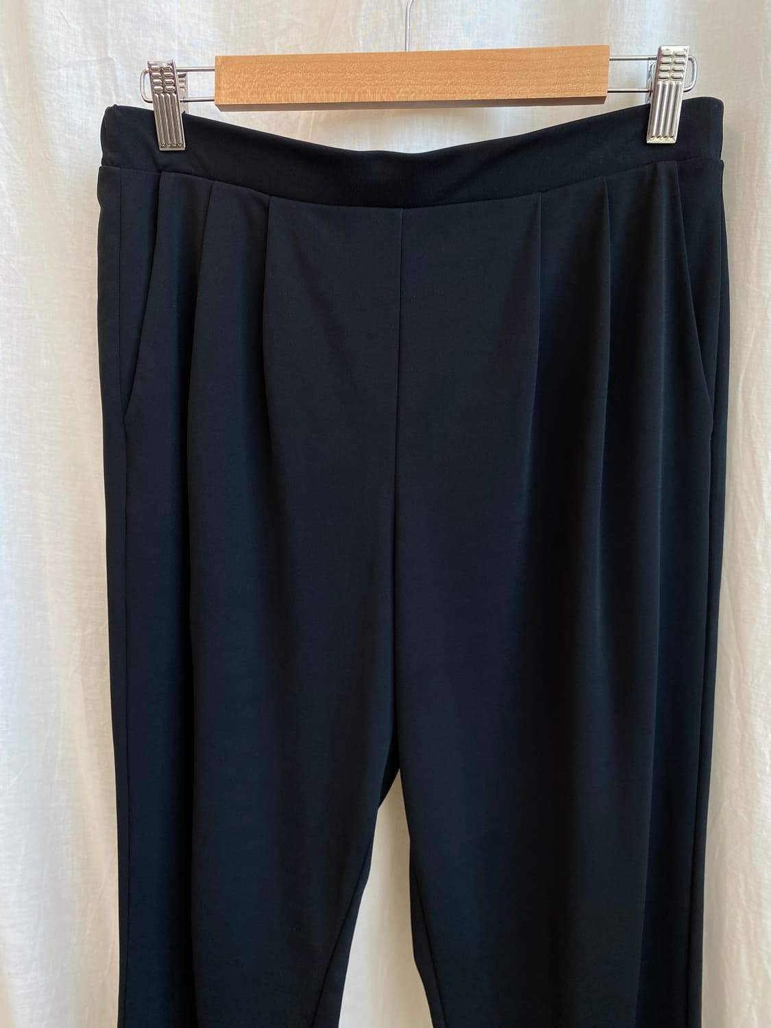 UNIQLO 블랙 밴딩팬츠(L-XL) 상품이미지2