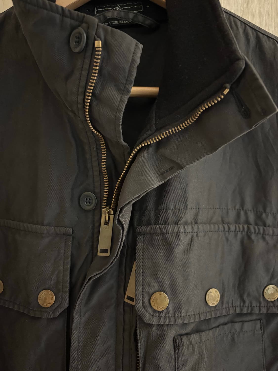 스톤아일랜드 데님스 가먼트다잉 자켓 상품이미지4