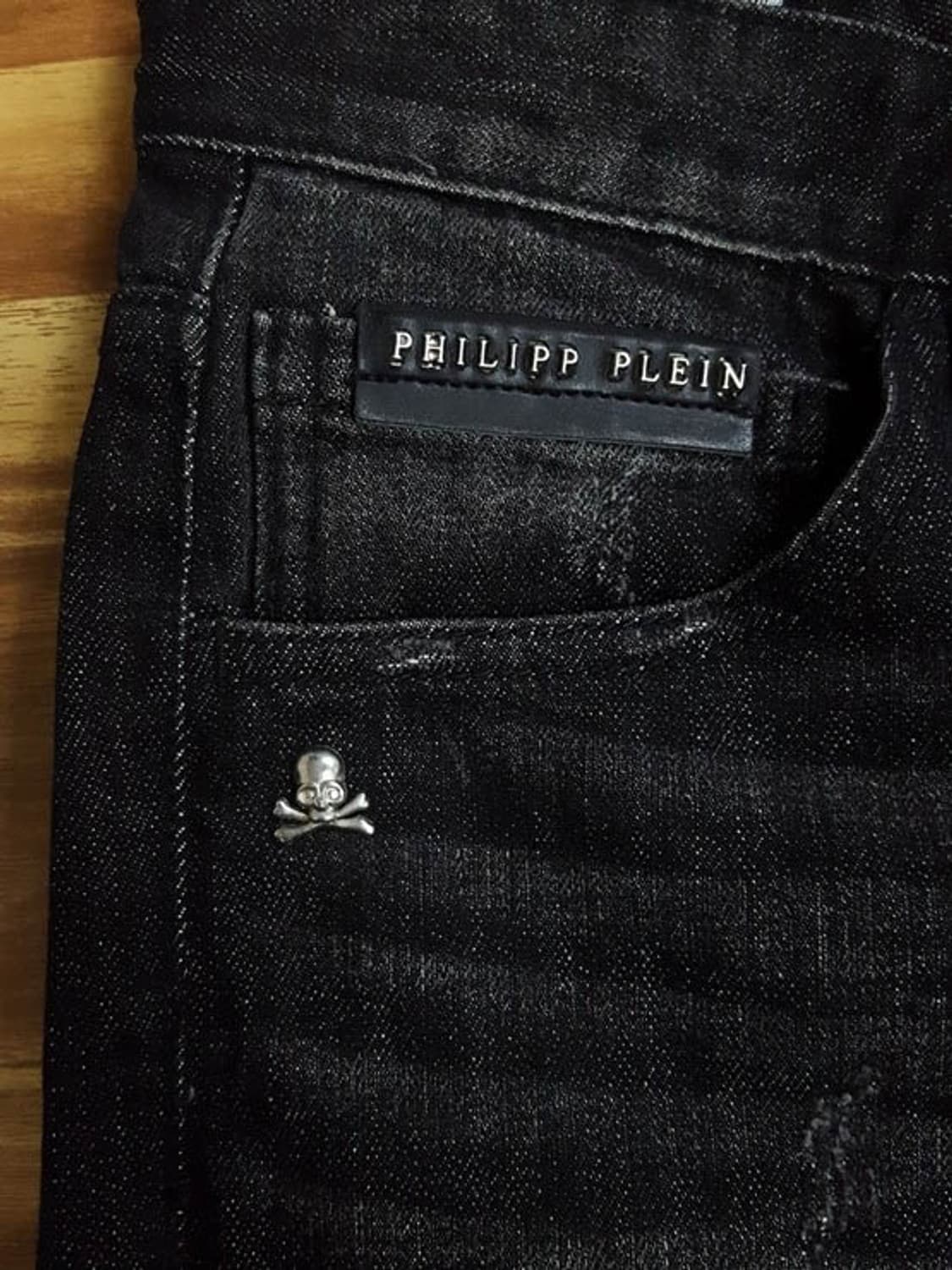 필립플레인 남성 워싱 블랙진 30 상품이미지4