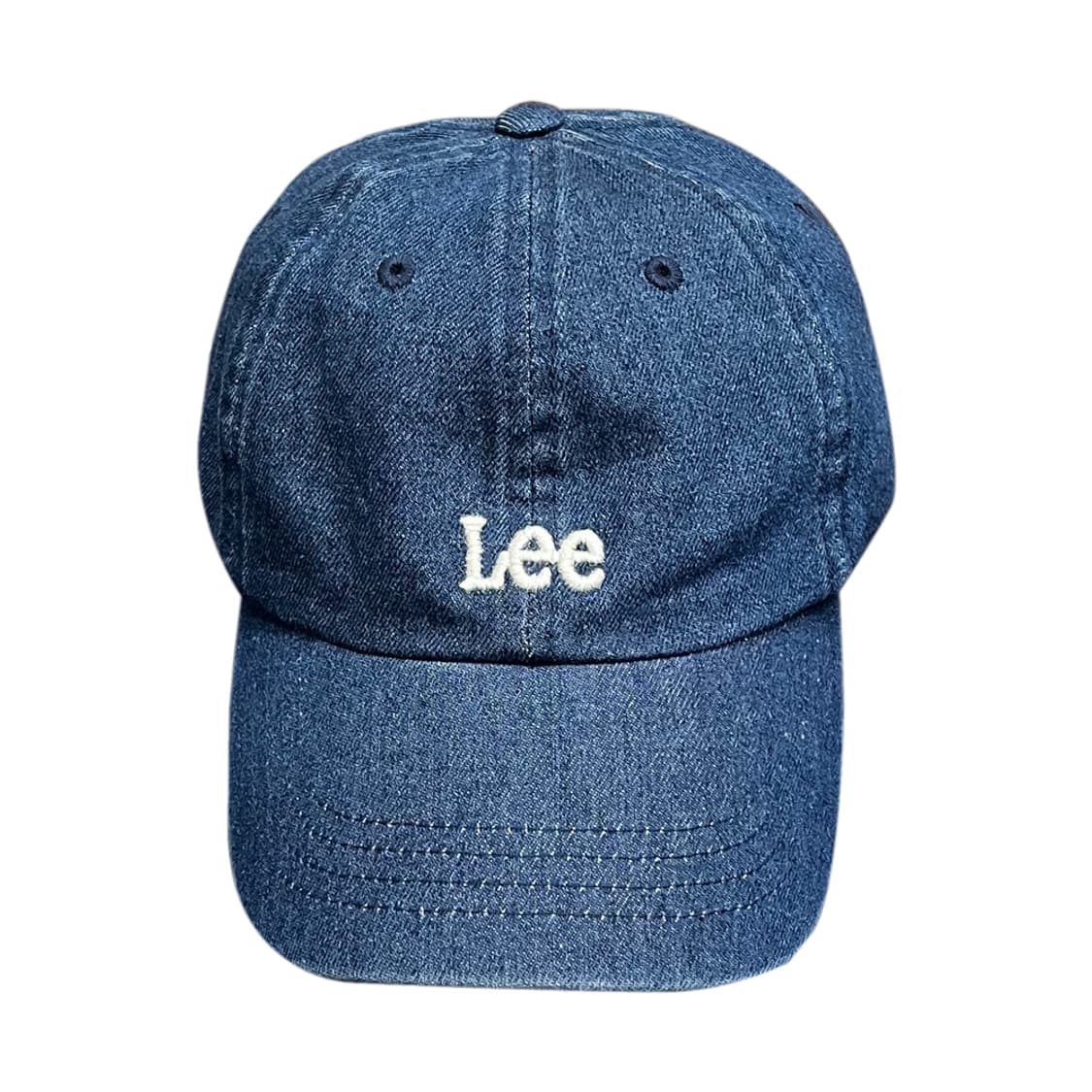 LEE 리 스몰 트위치 로고 데님 볼캡 모자 상품이미지2