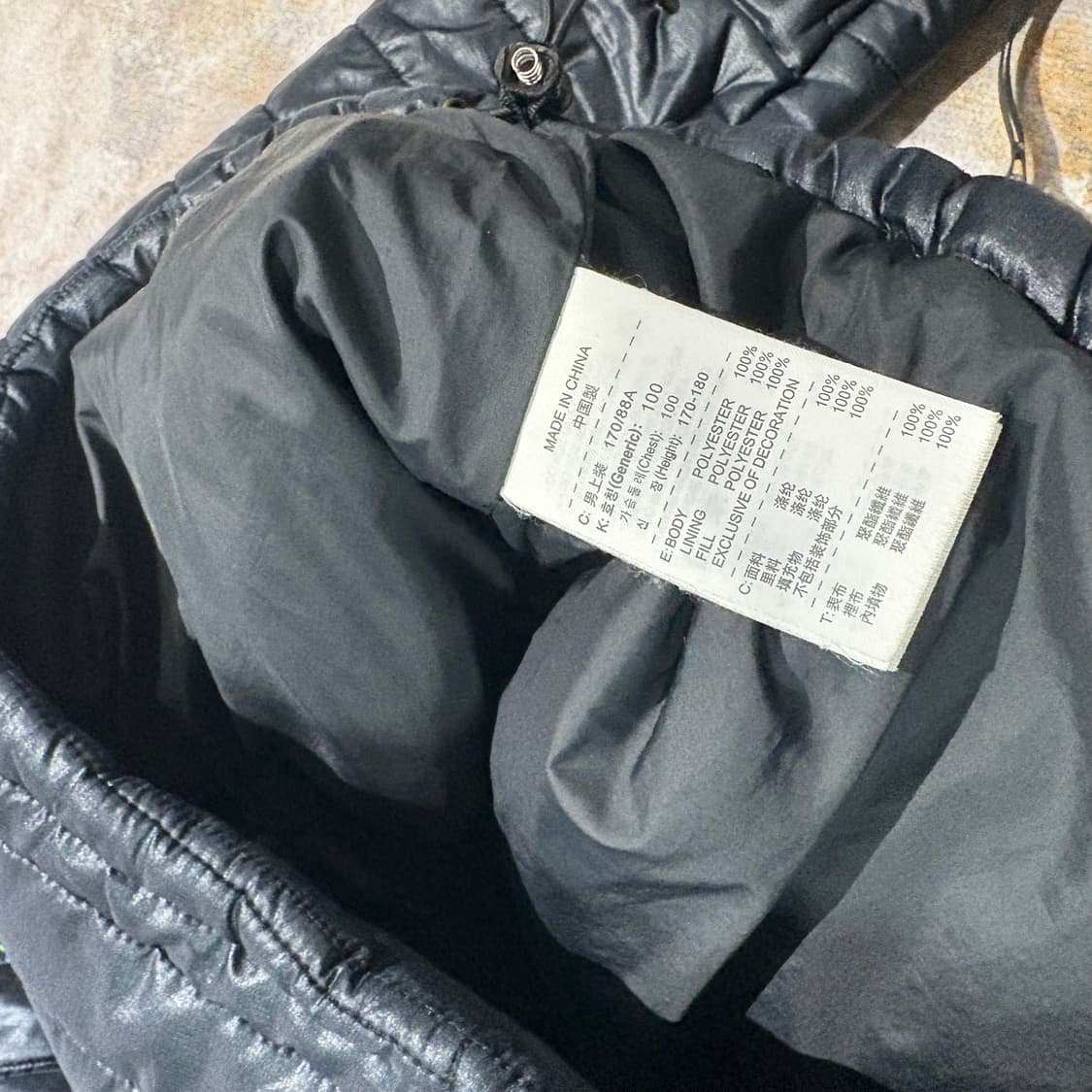 나이키 인터밀란 유광 후드 경량패딩 상품이미지5