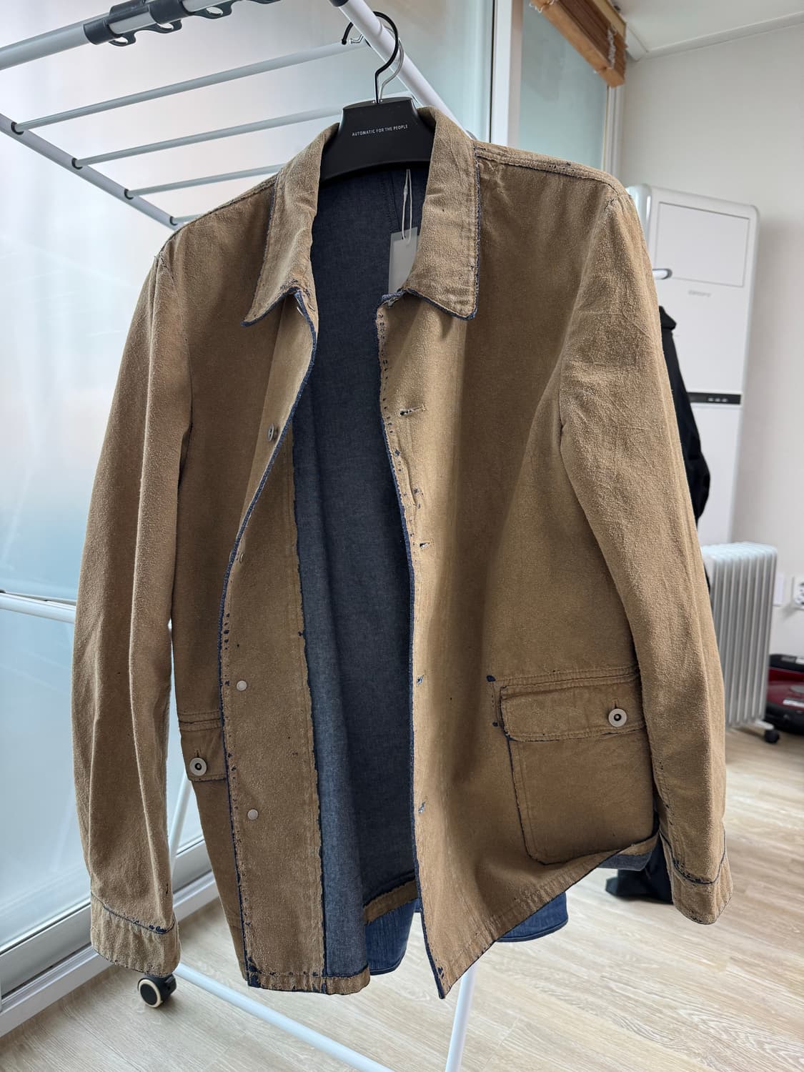 오토매틱포더피플 프렌치워크자켓 페이딩베이지3사이즈 상품이미지1