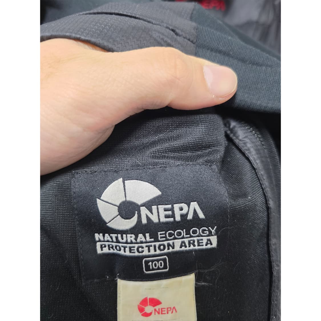 택포) 네파 패딩 100 블랙 상품이미지2