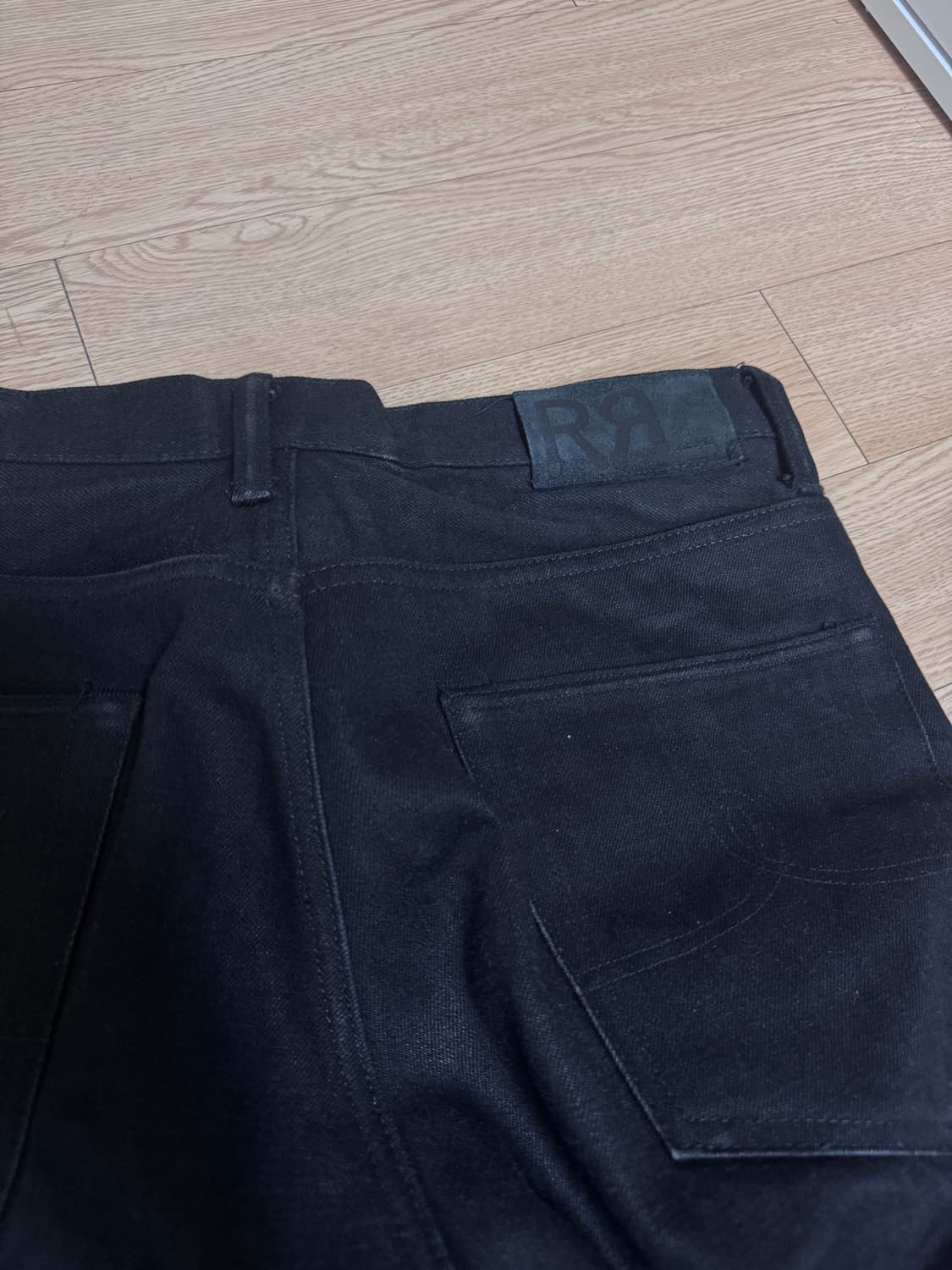 RRL 더블알엘 빈티지파이브포켓 블랙온블랙 31x32 빈파포 블온블 상품이미지3
