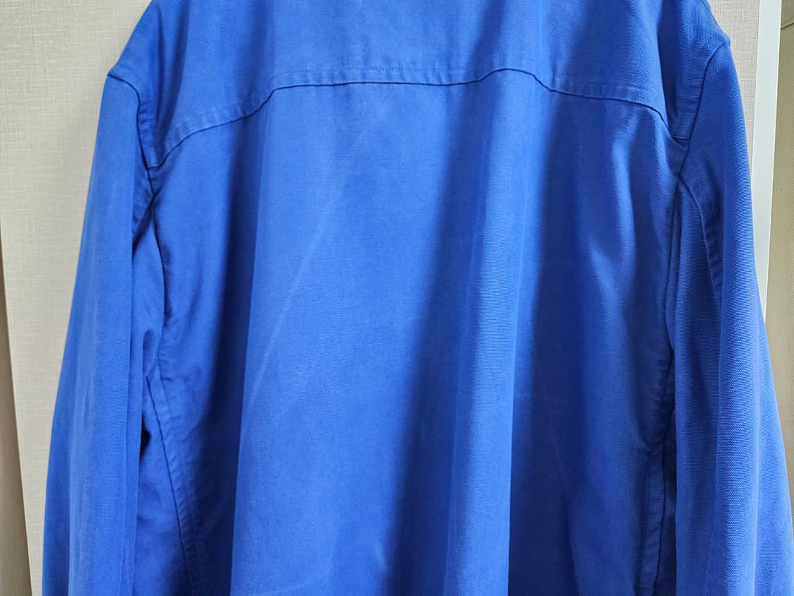 COS 릴랙스드핏 유틸리티 오버셔츠 블루 M 상품이미지8