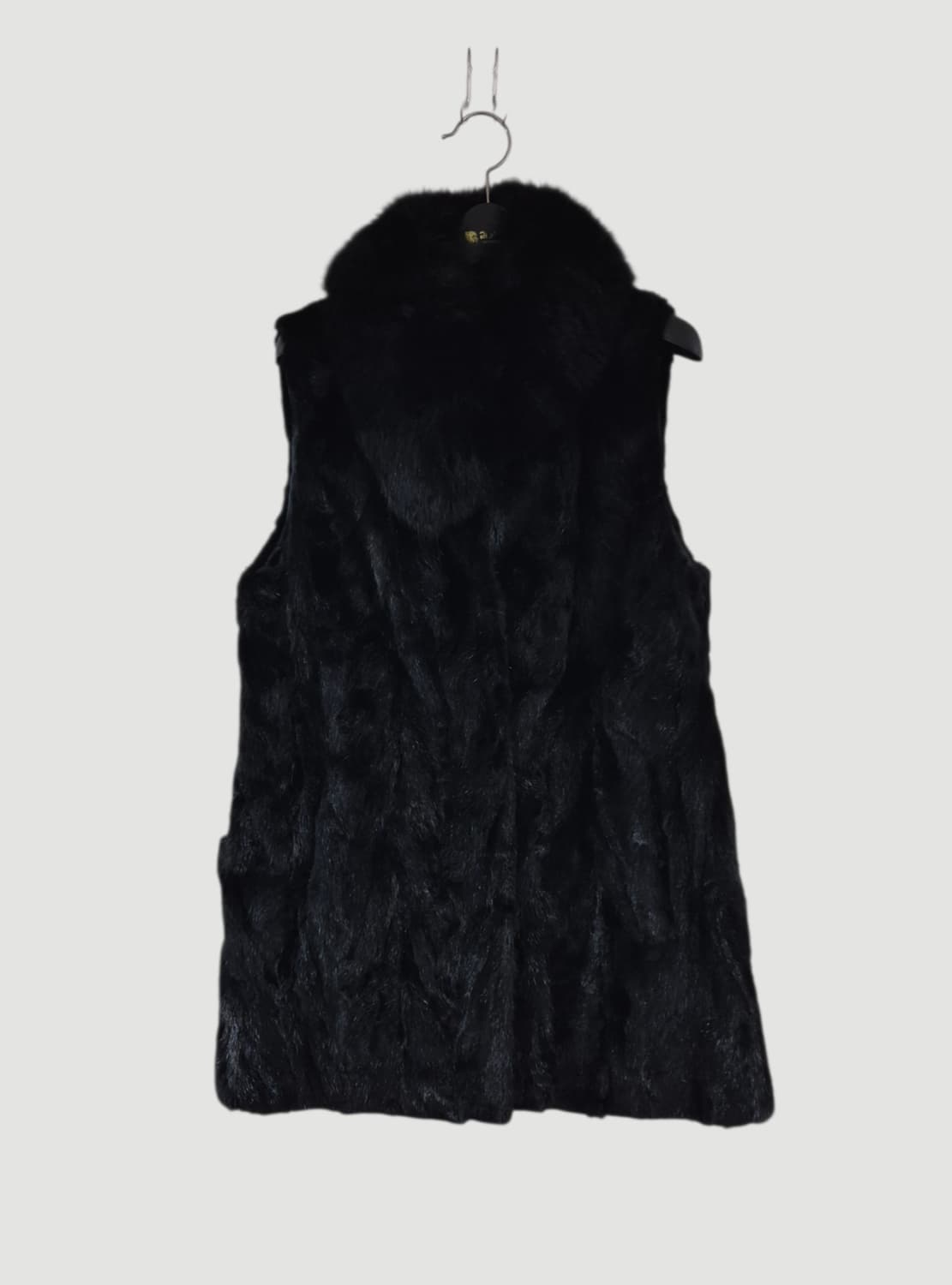 [55]WEILL 빈티지 y2k 밍크털 여우털 조끼 Women 상품이미지2