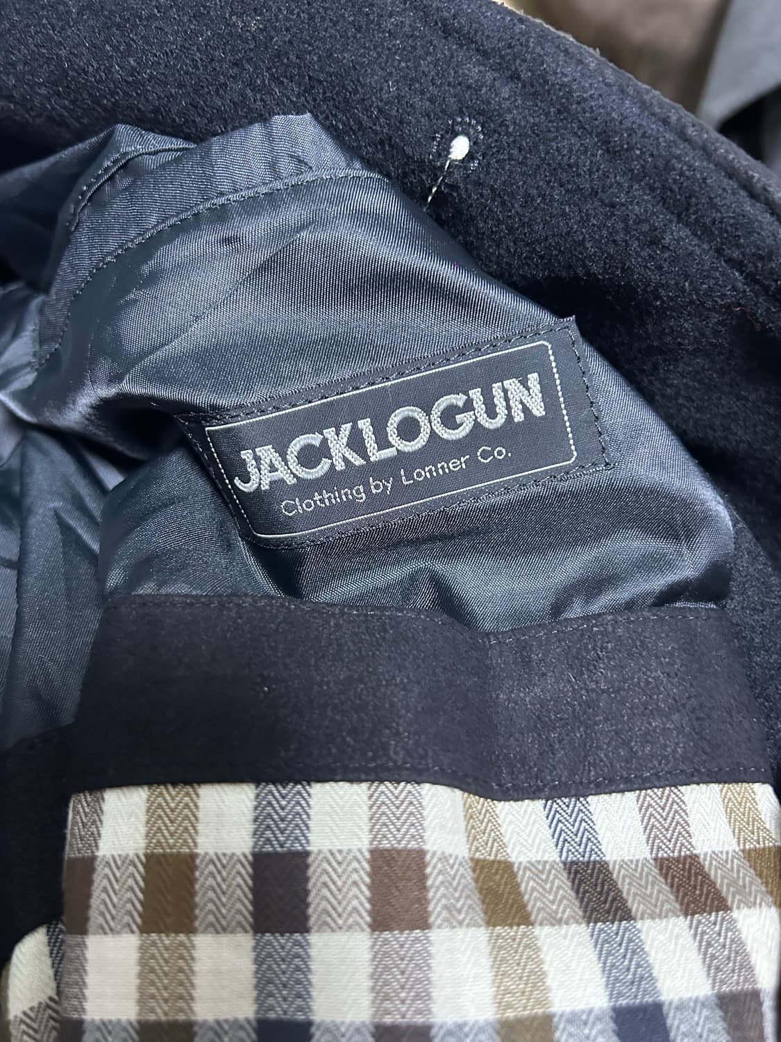 카라 투톤 캐시미어 코트 사이즈 105~110 상품이미지3