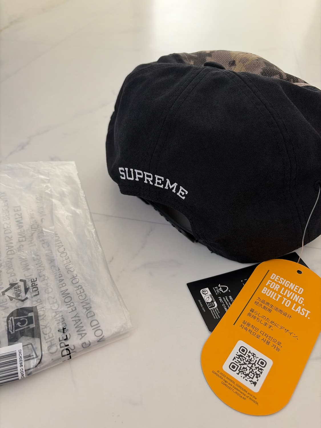 슈프림 디키즈 콜라보 캡 supreme dickies 6panel  상품이미지2