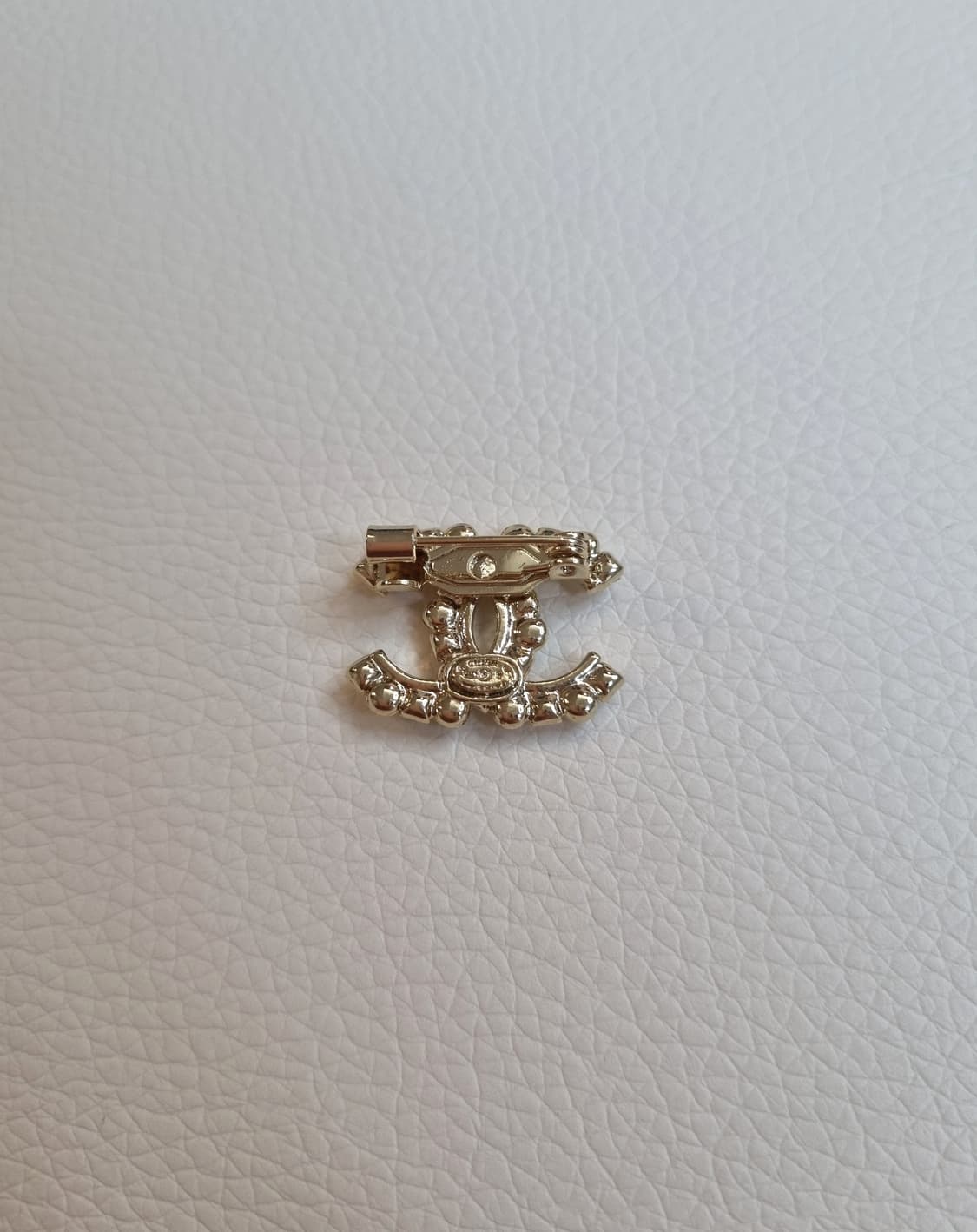 샤넬 보석진주 금장 미니 브로치 업사이클링 상품이미지6