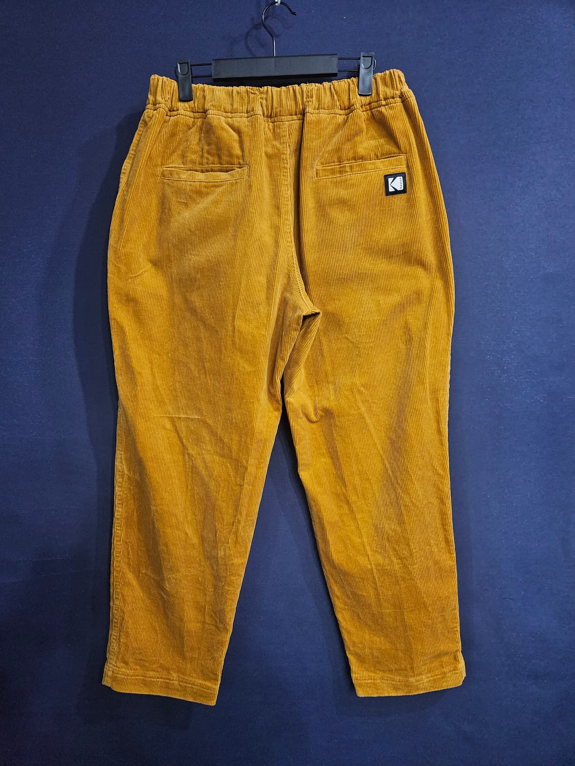 코닥 옐로우 남성 허리 30~32 코듀로이 밴드팬츠  상품이미지2