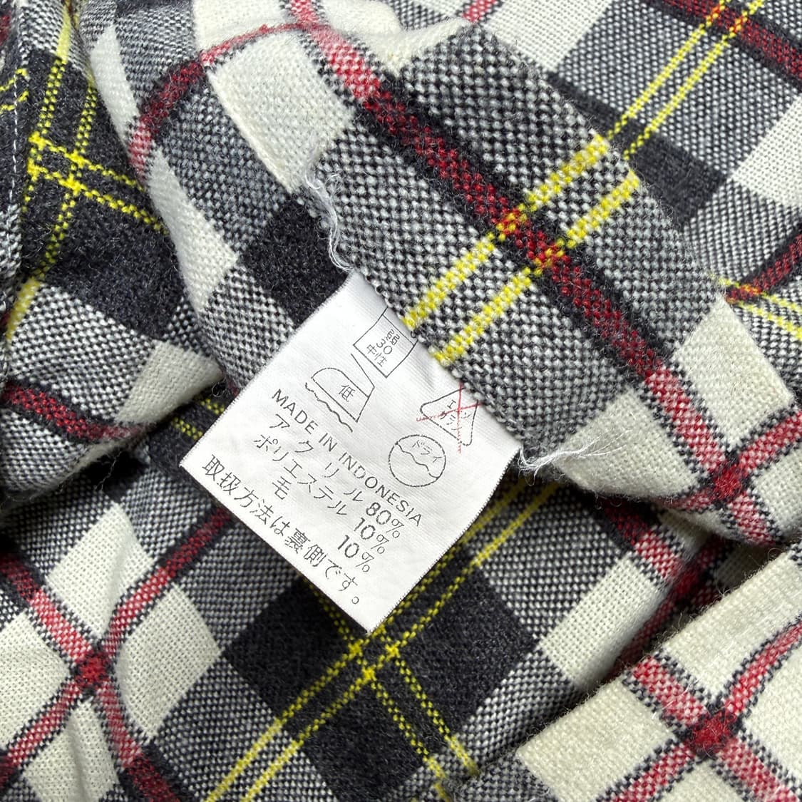 90s 폴로 울블렌드 셔츠 상품이미지5