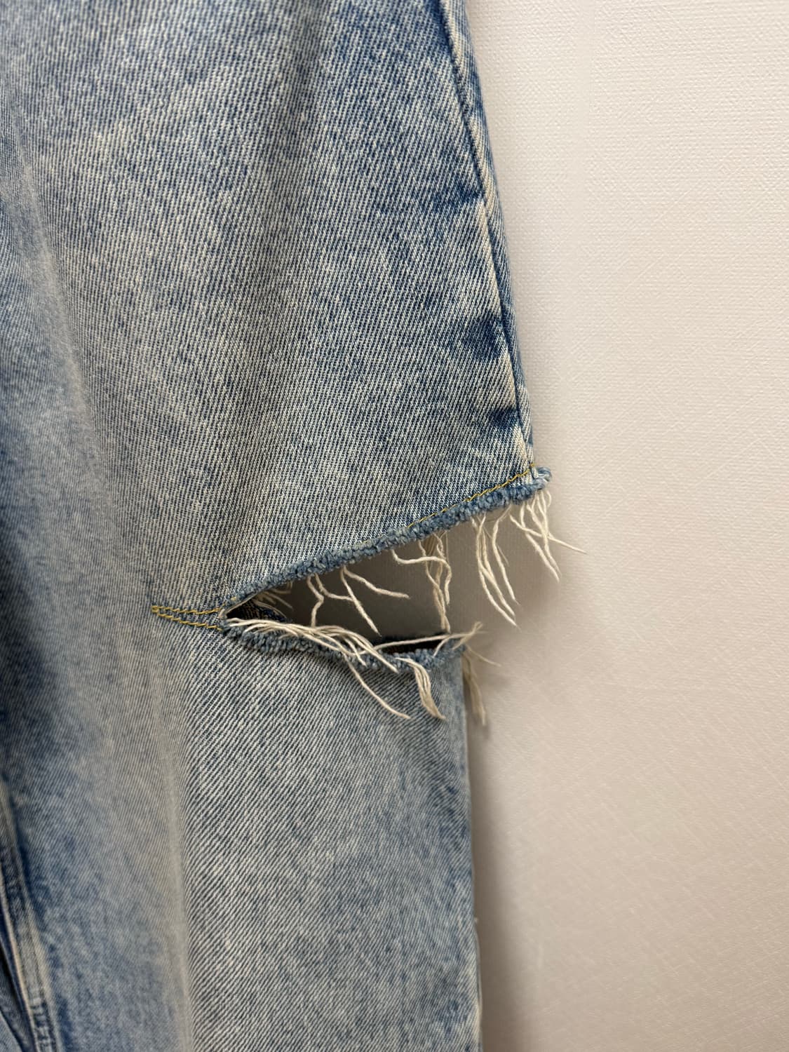 마르지엘라 컷아웃 데님팬츠 상품이미지5