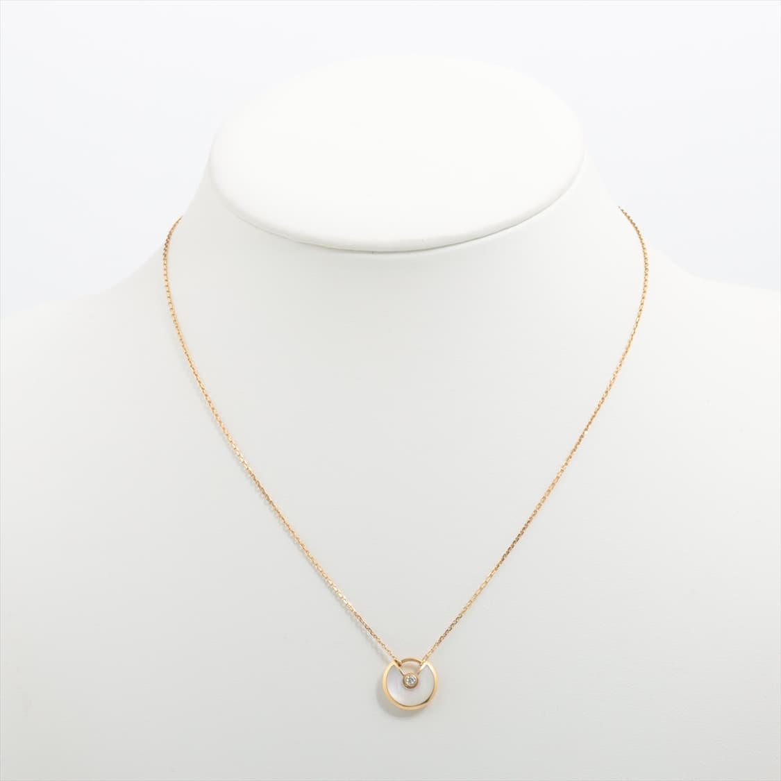 까르띠에 아뮬레뜨 드 천연자개 다이아몬드 18K 옐로우골드 펜던트 상품이미지7