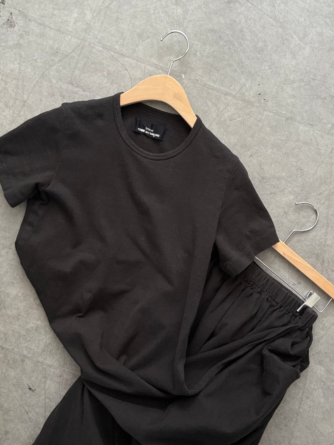 꼼데가르송 트리콧 1998‘s 블랙 레이어드 원피스 상품이미지7