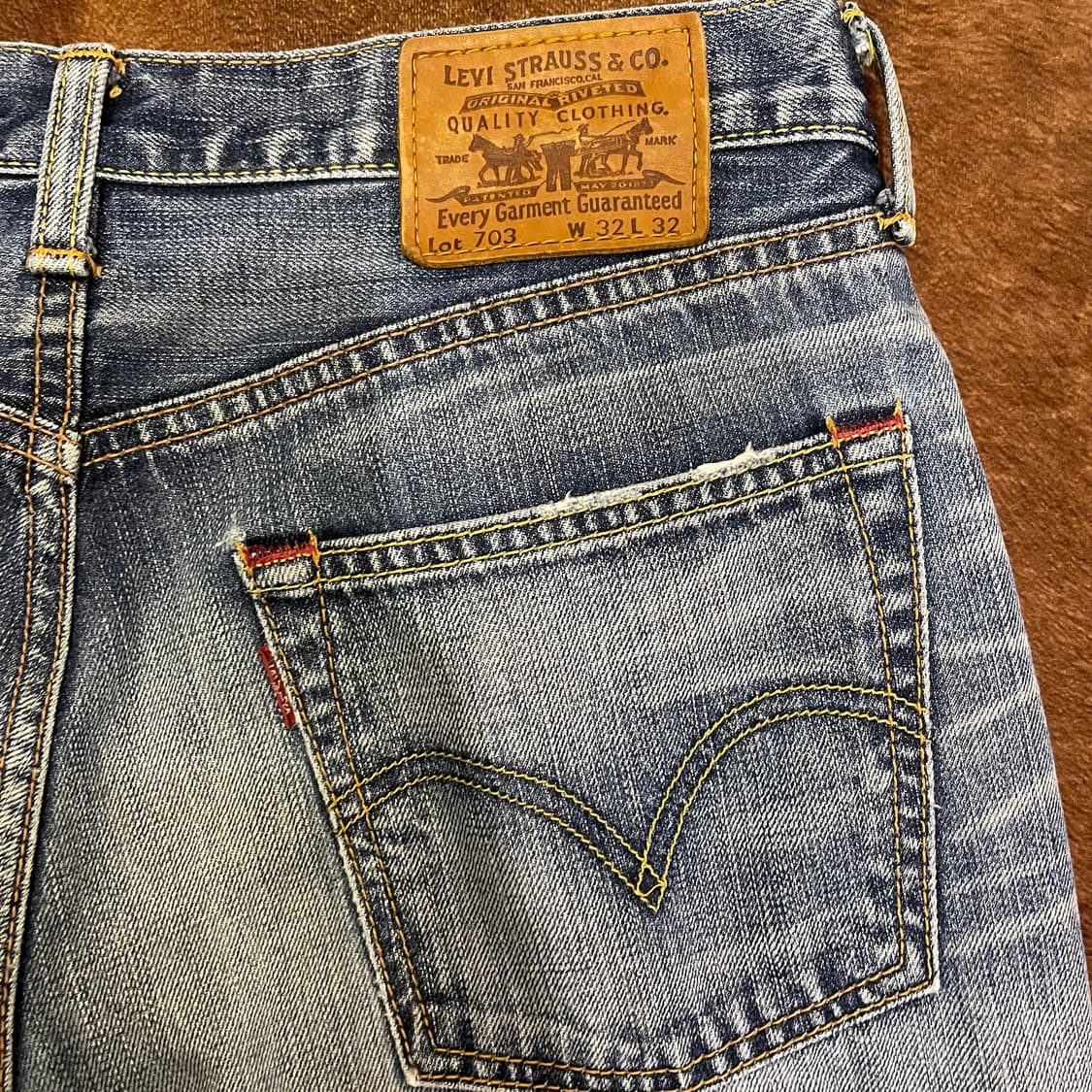 LEVI'S 703 빈티지 워싱  w32l32 상품이미지8