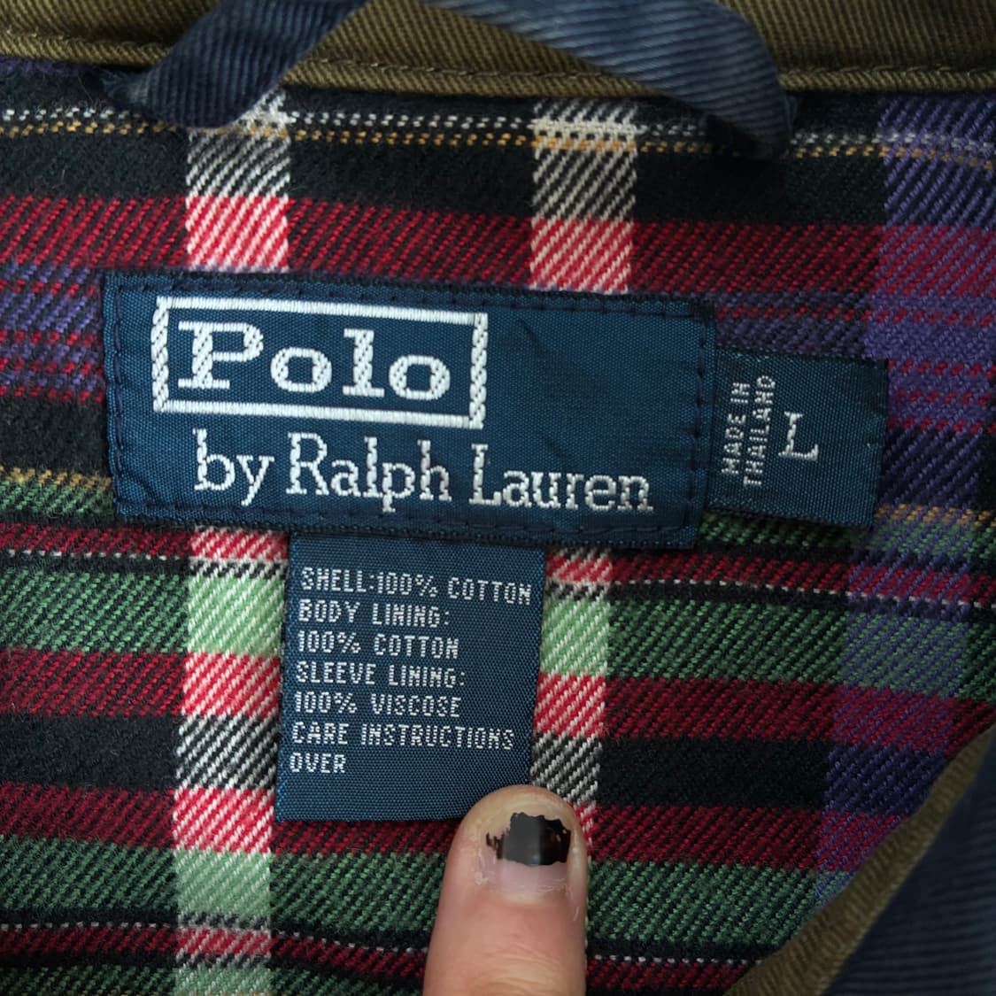 Polo  폴로 랄프로렌 00,s 코튼 해링턴 자켓 상품이미지5