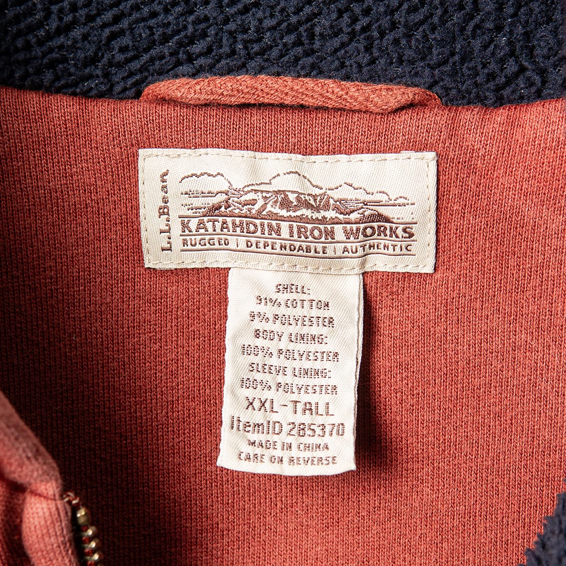 [125] L.L.BEAN KATAHDIN IRON WORKS 후드집업 상품이미지9