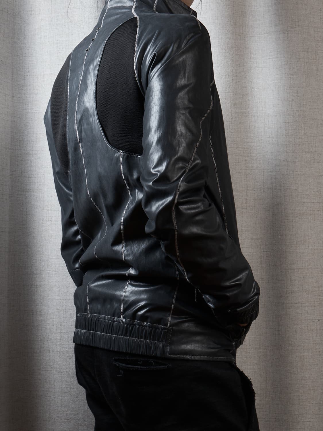 Carnet archive 오버로크 사선 자켓 상품이미지8