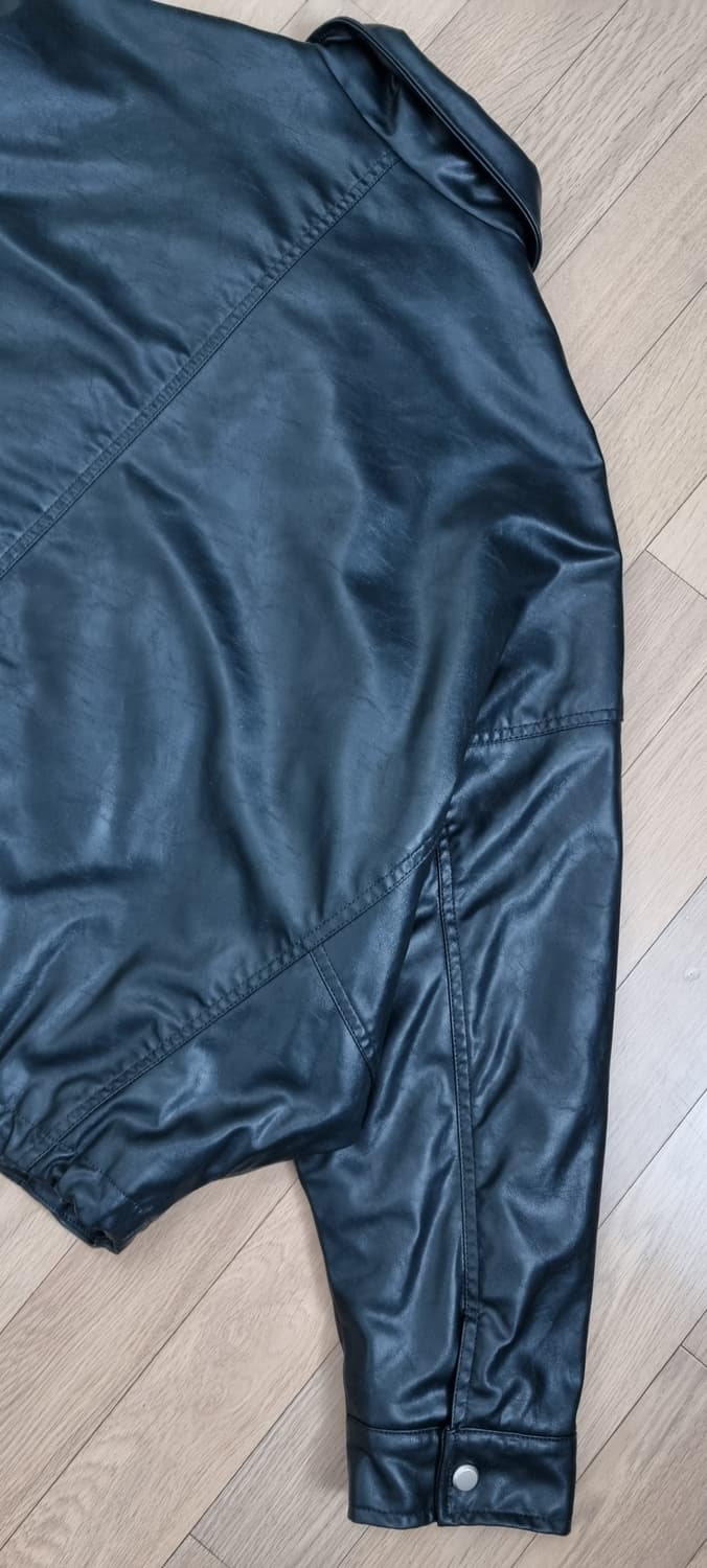 자라 페이크 레더 블루좀 점퍼 S _ 여성 상품이미지8