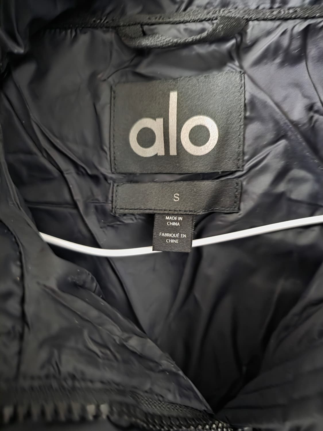 알로 블랙 숏패딩 점퍼 상품이미지4