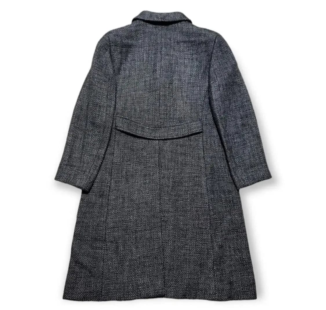 (uk8 여성 55) 버버리 헤링본 울 트위드코트 버버리코트 상품이미지5