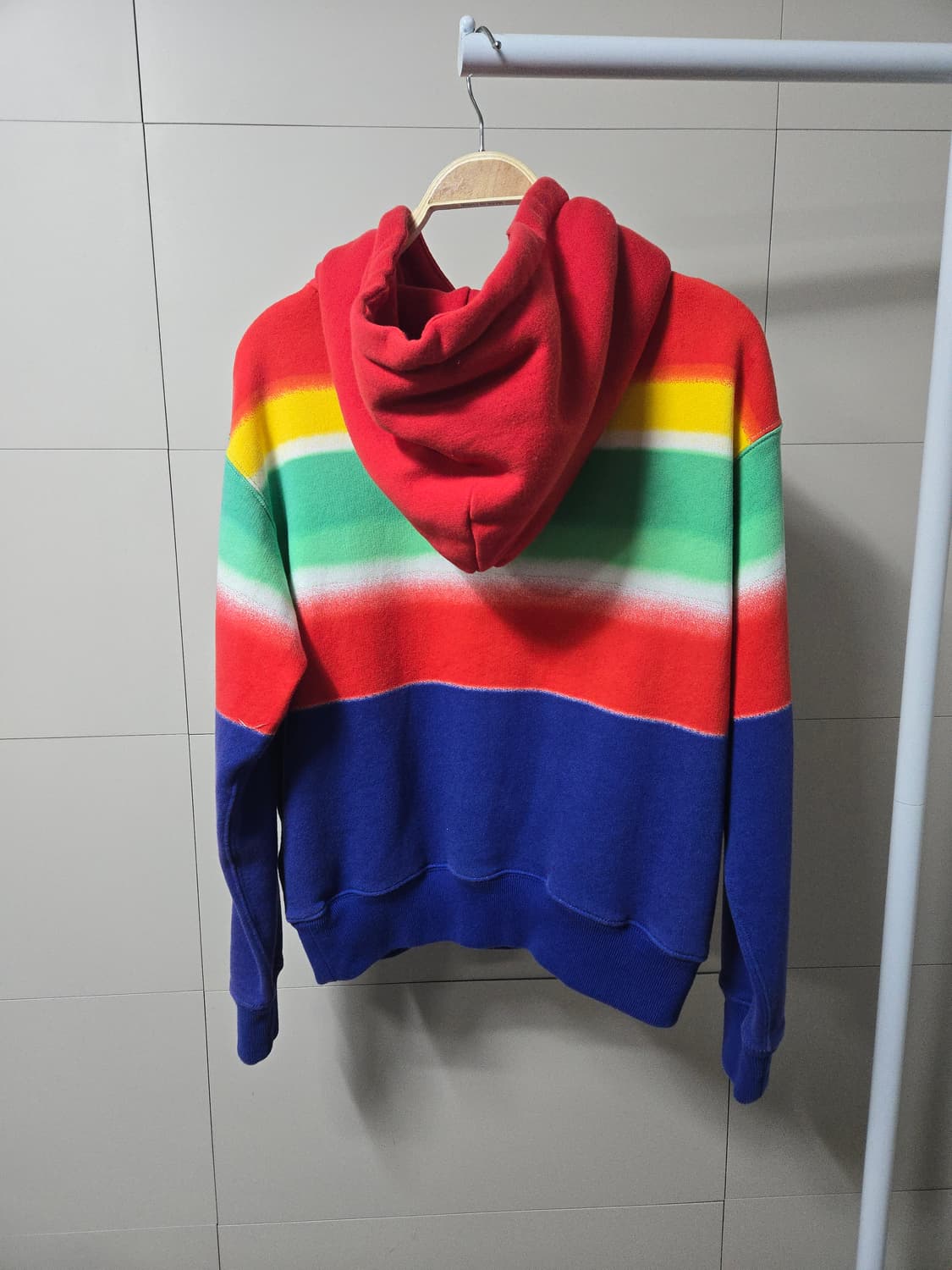 폴로 POLO 여성 레인보우 팝 후드티 안감 기모 55 160/84A 상품이미지4