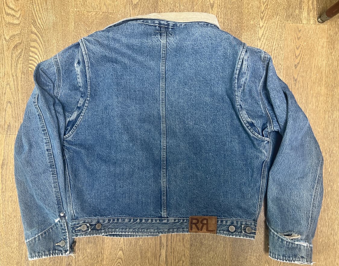 더블알엘 rrl 덩가리 던가리 자켓 m 팝니다 상품이미지2