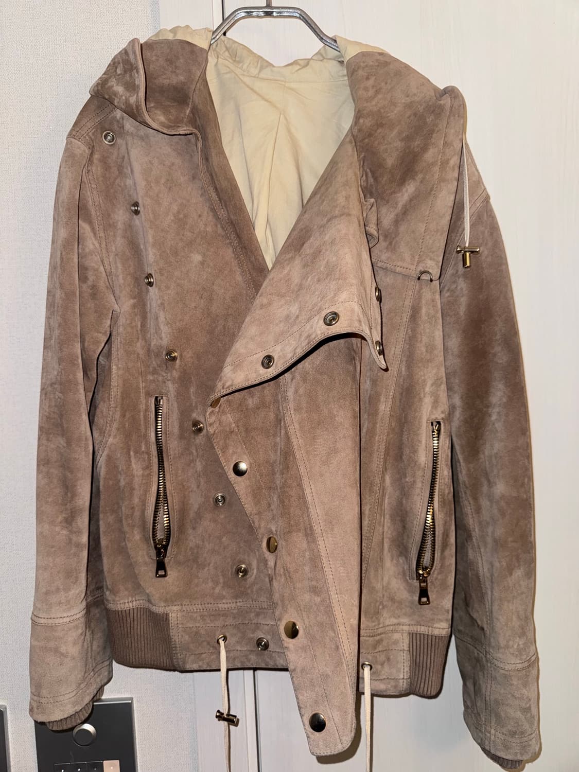 발망 스웨이드 라이더 나폴레옹 후드집업 상품이미지1