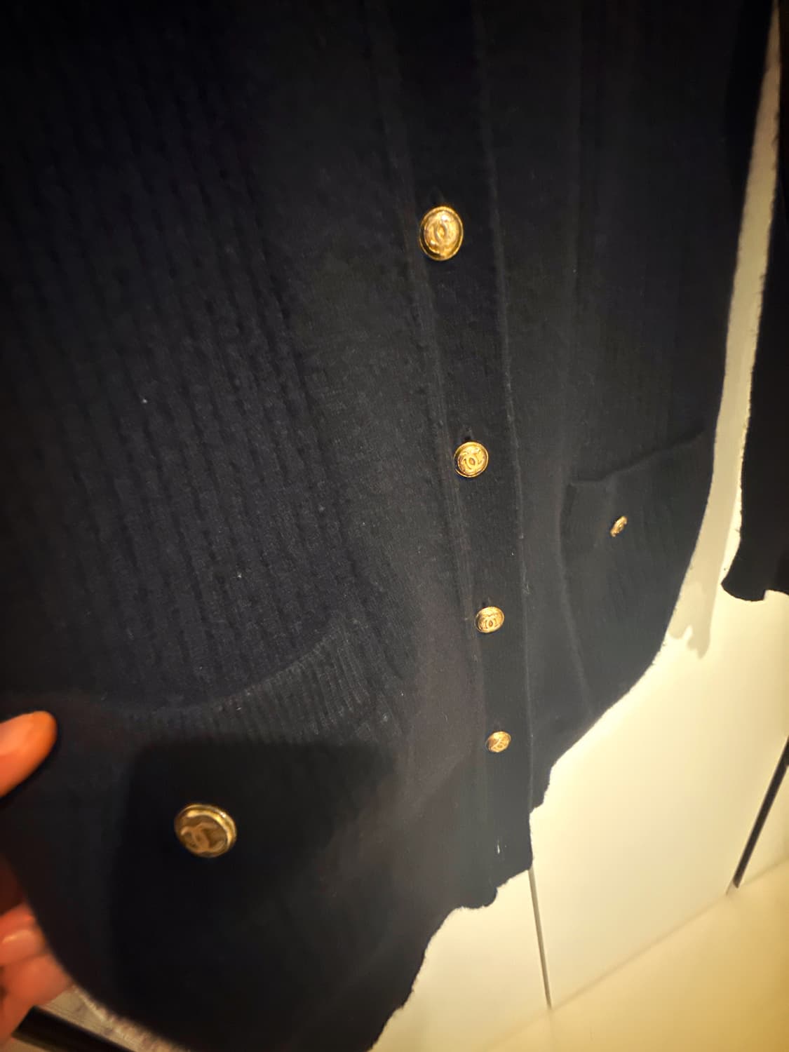 샤넬 빈티지 가디건 상품이미지6