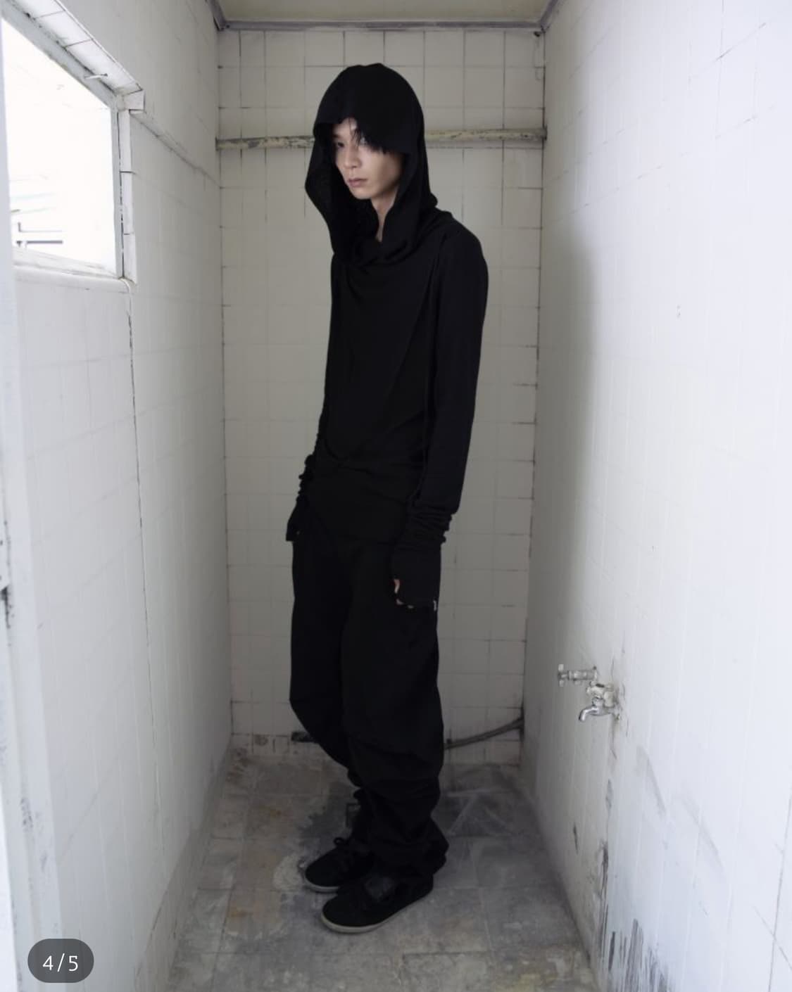 하르테올뎀 Hooded Fract Sleeve 후디드 프랙트 롱슬리브  상품이미지2