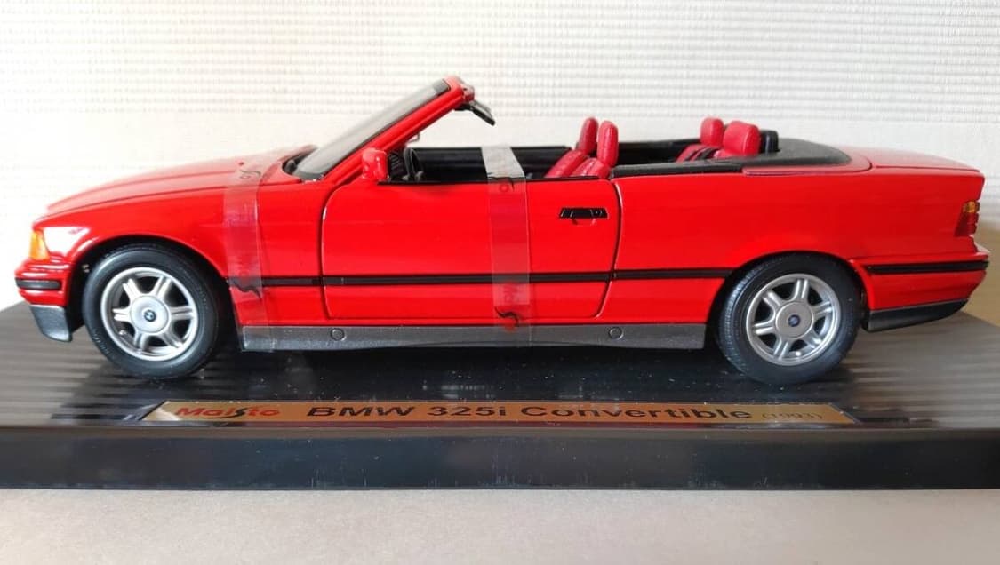 1/18 빈티지 마이스토 E36 컨버터블 다이캐스트 상품이미지6