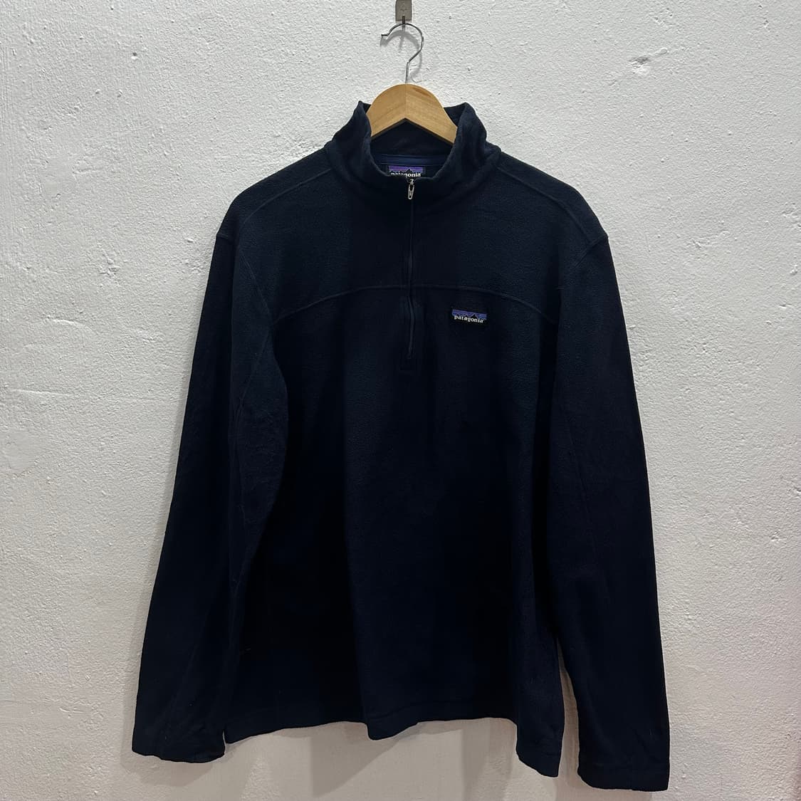 파타고니아 네이비 하프 플리스 풀오버L 상품이미지2