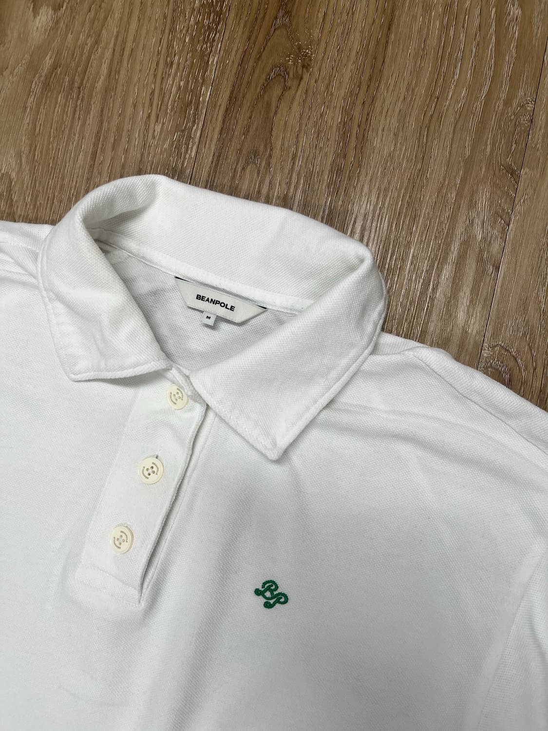 빈폴 화이트 PK 반팔 티셔츠 95 상품이미지3