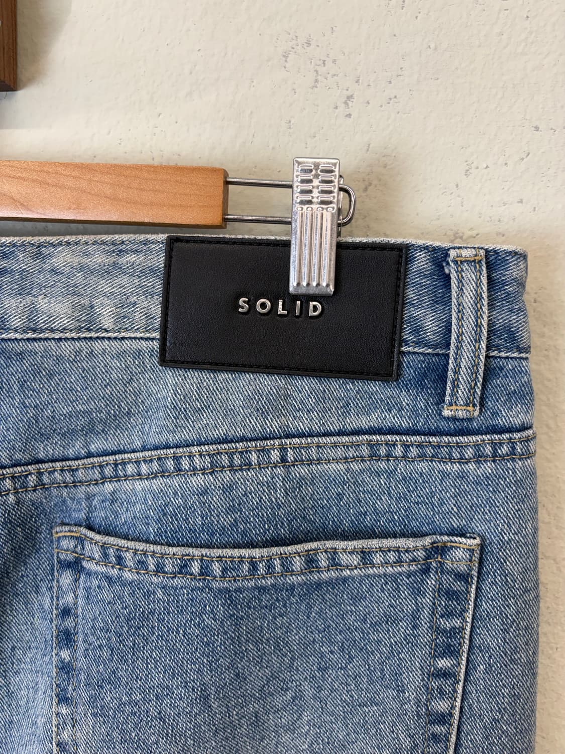 솔리드옴므 디스트레드 데님팬츠 상품이미지6