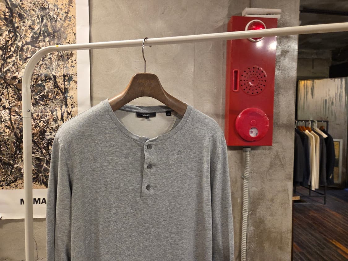 빈스 헨리넥 티셔츠  상품이미지2