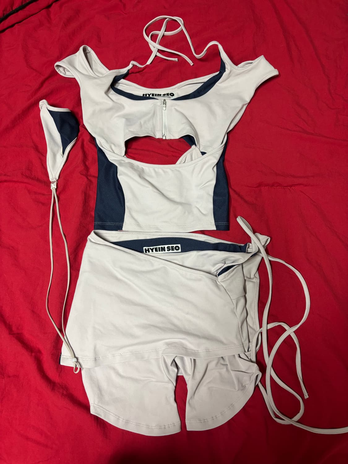 [hyein seo] racer set SIZE0 상품이미지2