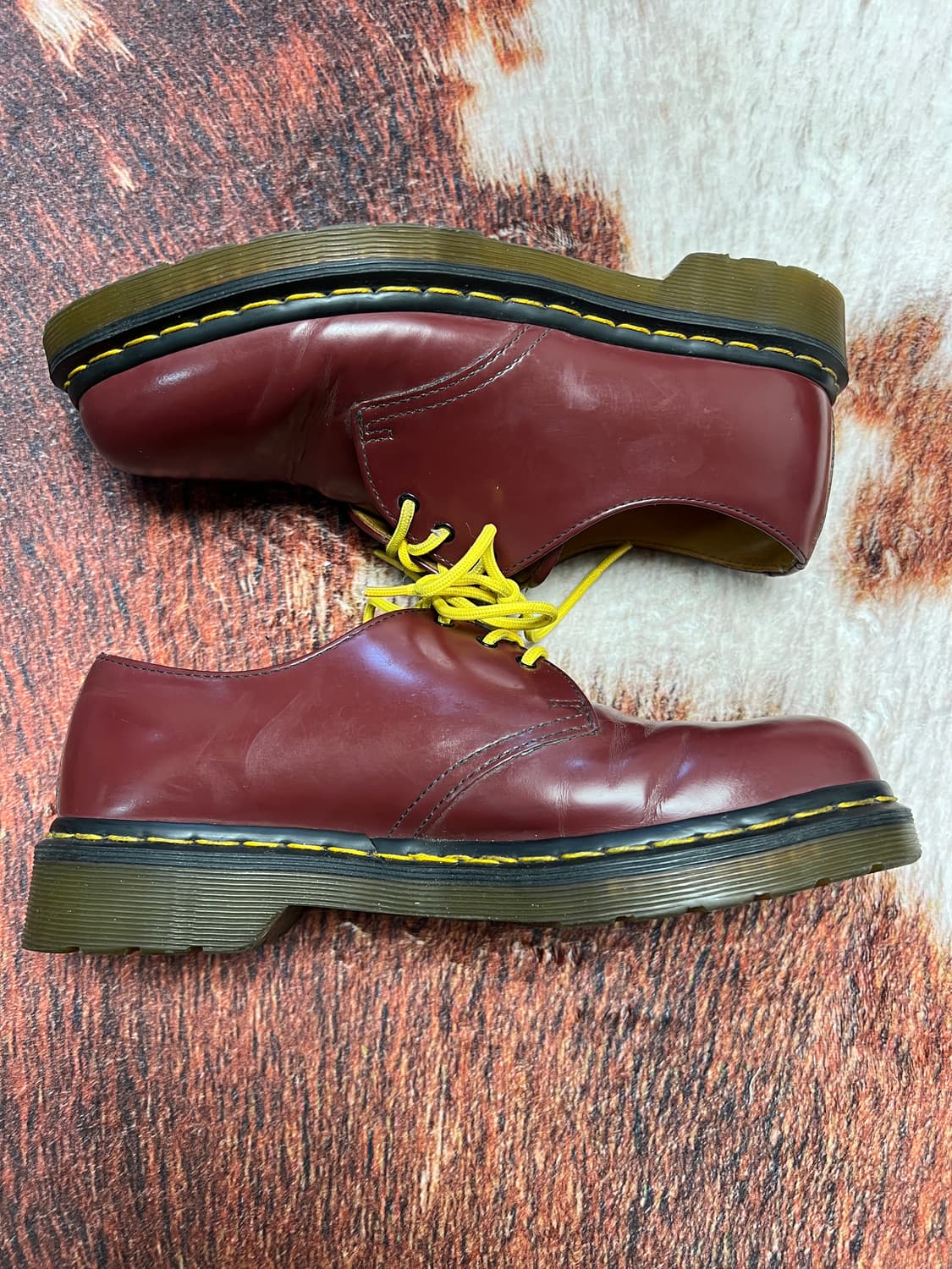 [250] 닥터마틴 1461 체리레드 3홀 로퍼 UK6 상품이미지2