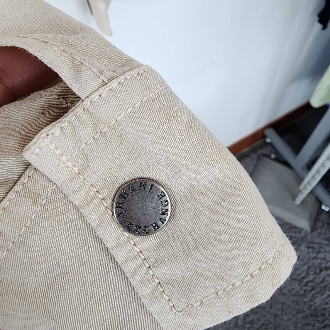 아르마니 익스체인지 벨트 자켓 상품이미지5