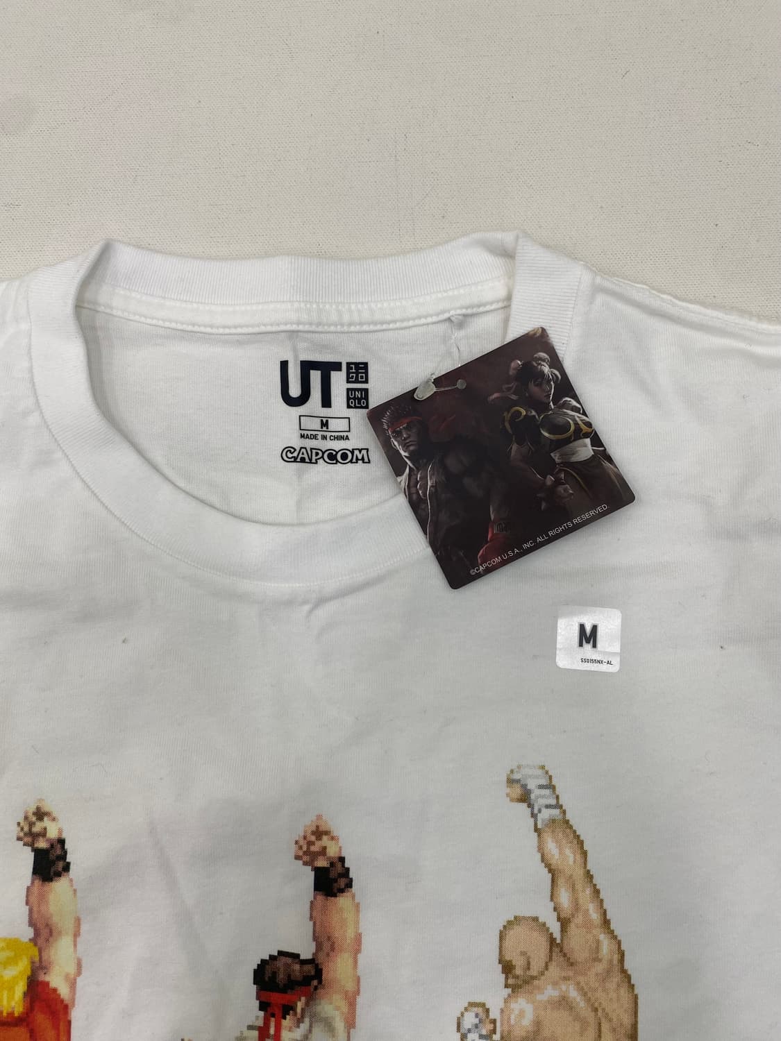 유니클로 스트리트파이터 티셔츠 M (새상품) 상품이미지4