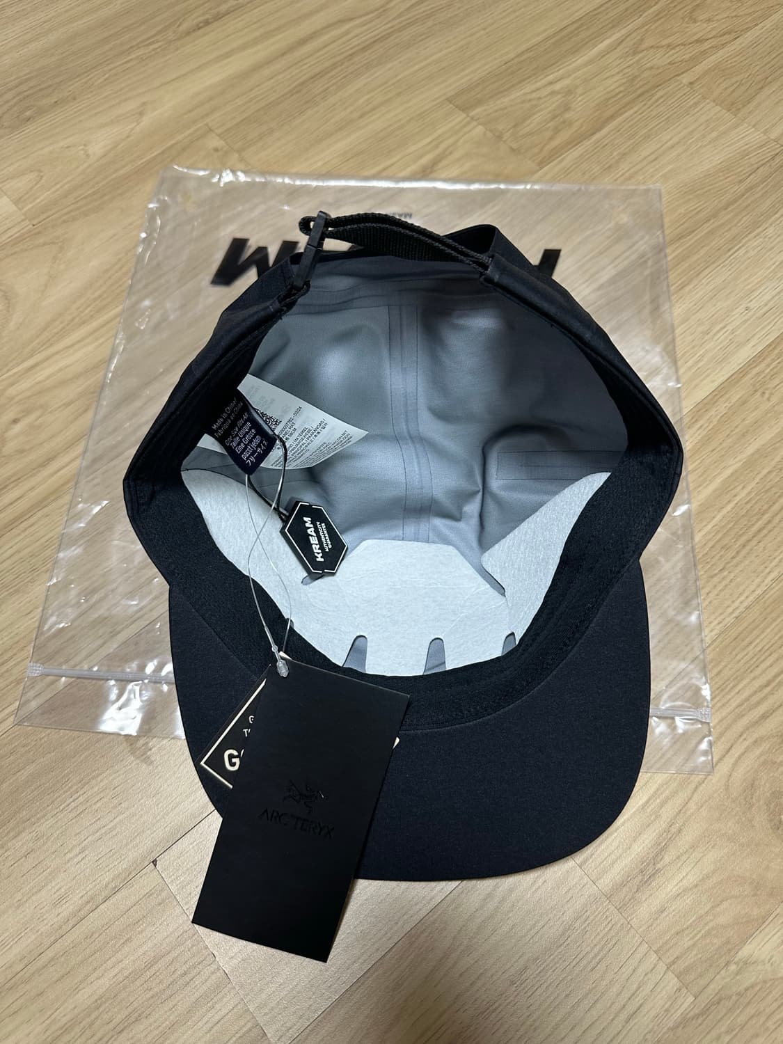 [판매] 아크테릭스 고어5 패널 캡 블랙 새제품  상품이미지3