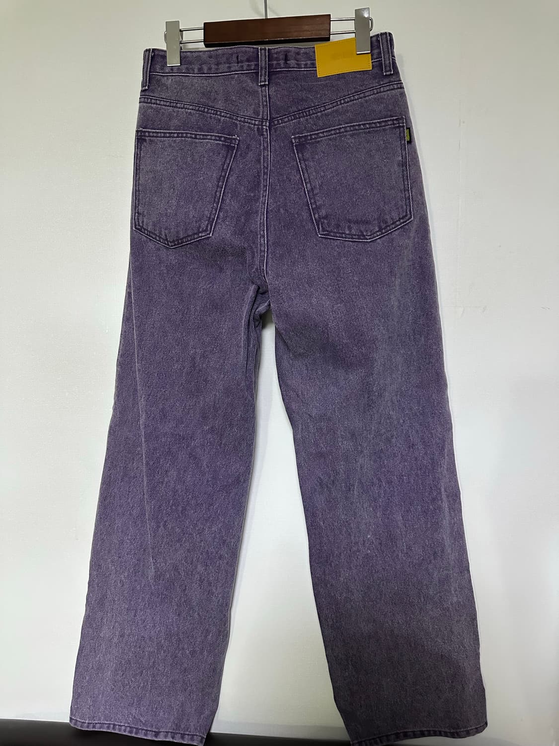 워싱 퍼플 데님 팬츠 상품이미지2