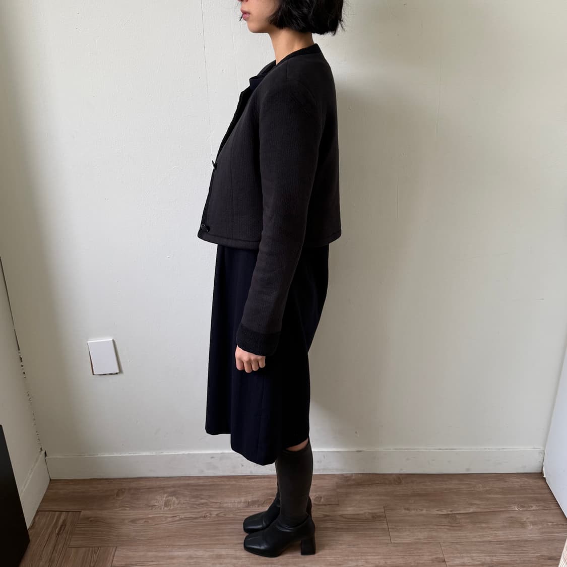 샤넬 유니폼 트위드 자켓 상품이미지3