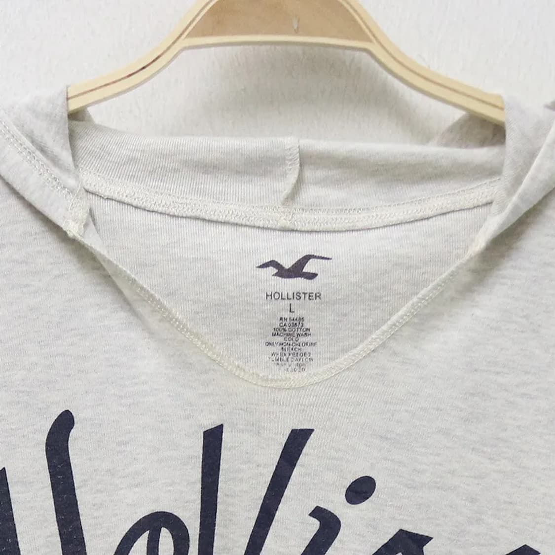 홀리스터 브이넥 후드 티셔츠 62418 상품이미지3