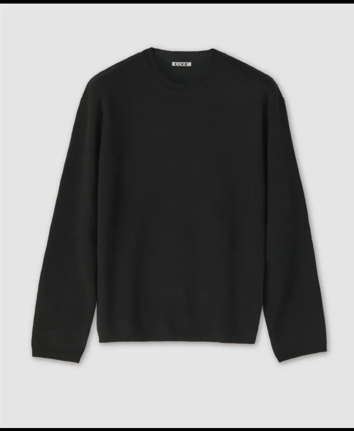 쿠어 울 라운드 니트 s 상품이미지1