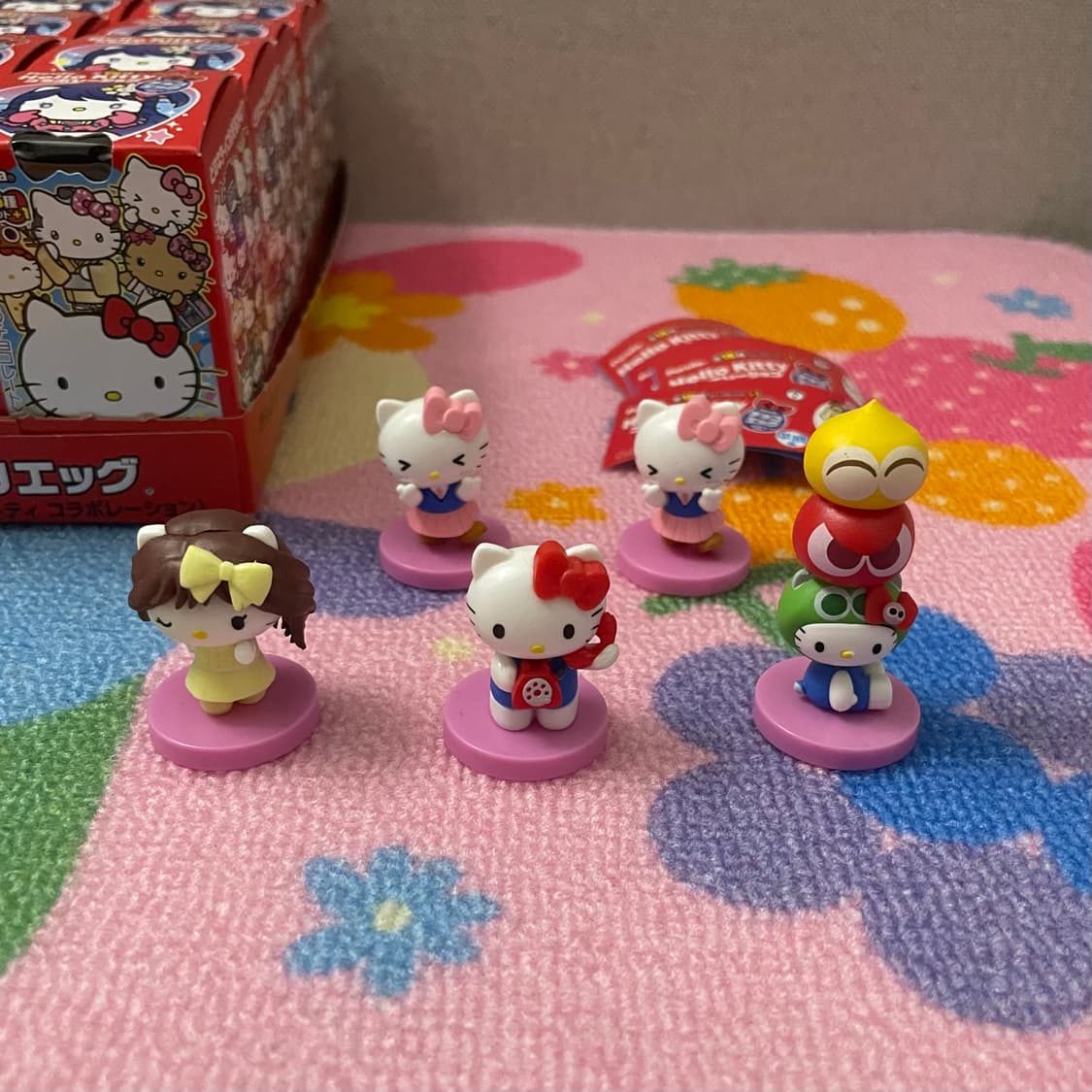 [새상품] 산리오 후루타 키티 초코에그 피규어 5개 일괄 상품이미지2