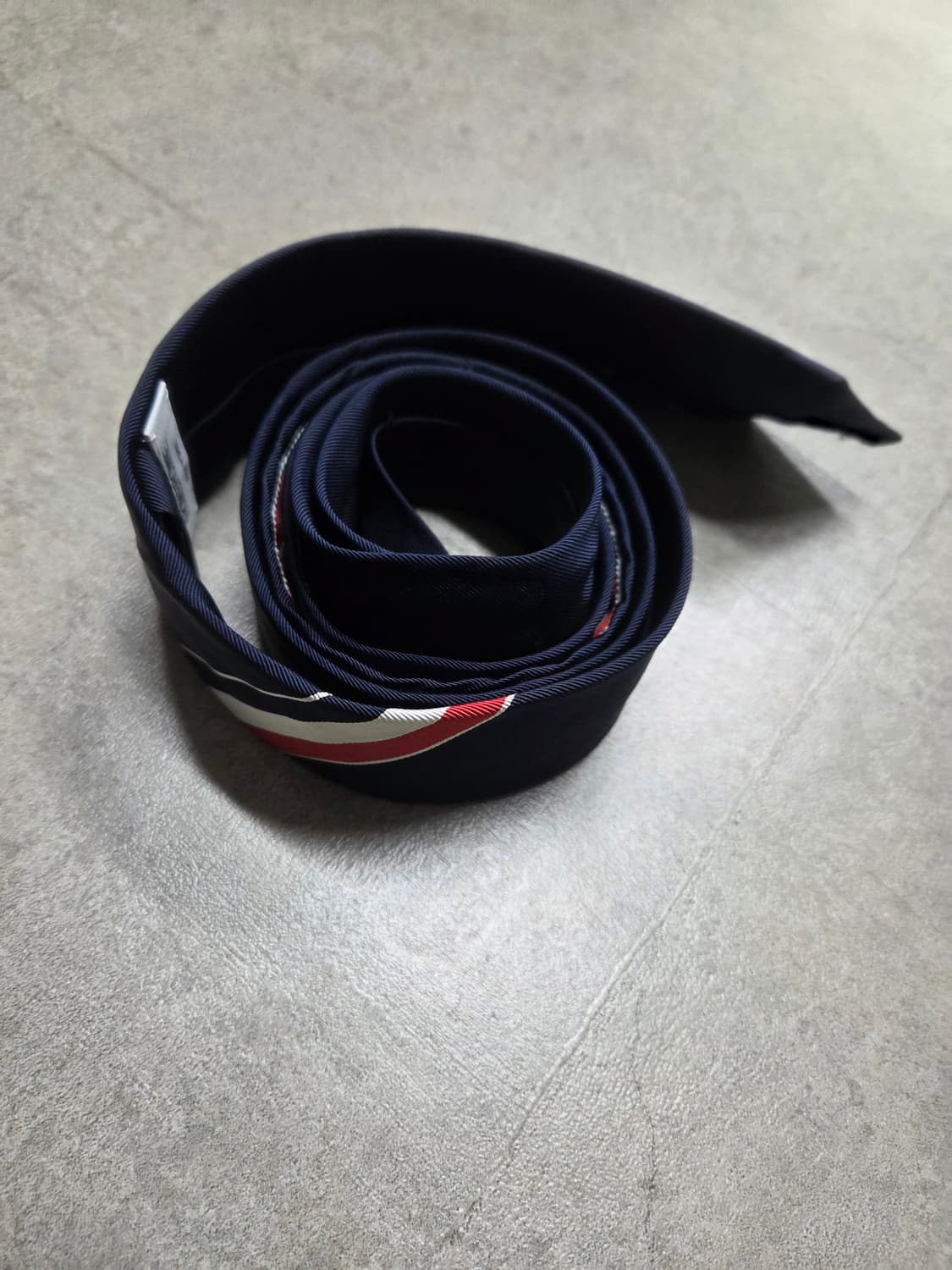 톰브라운 네이비 삼선 넥타이 상품이미지4