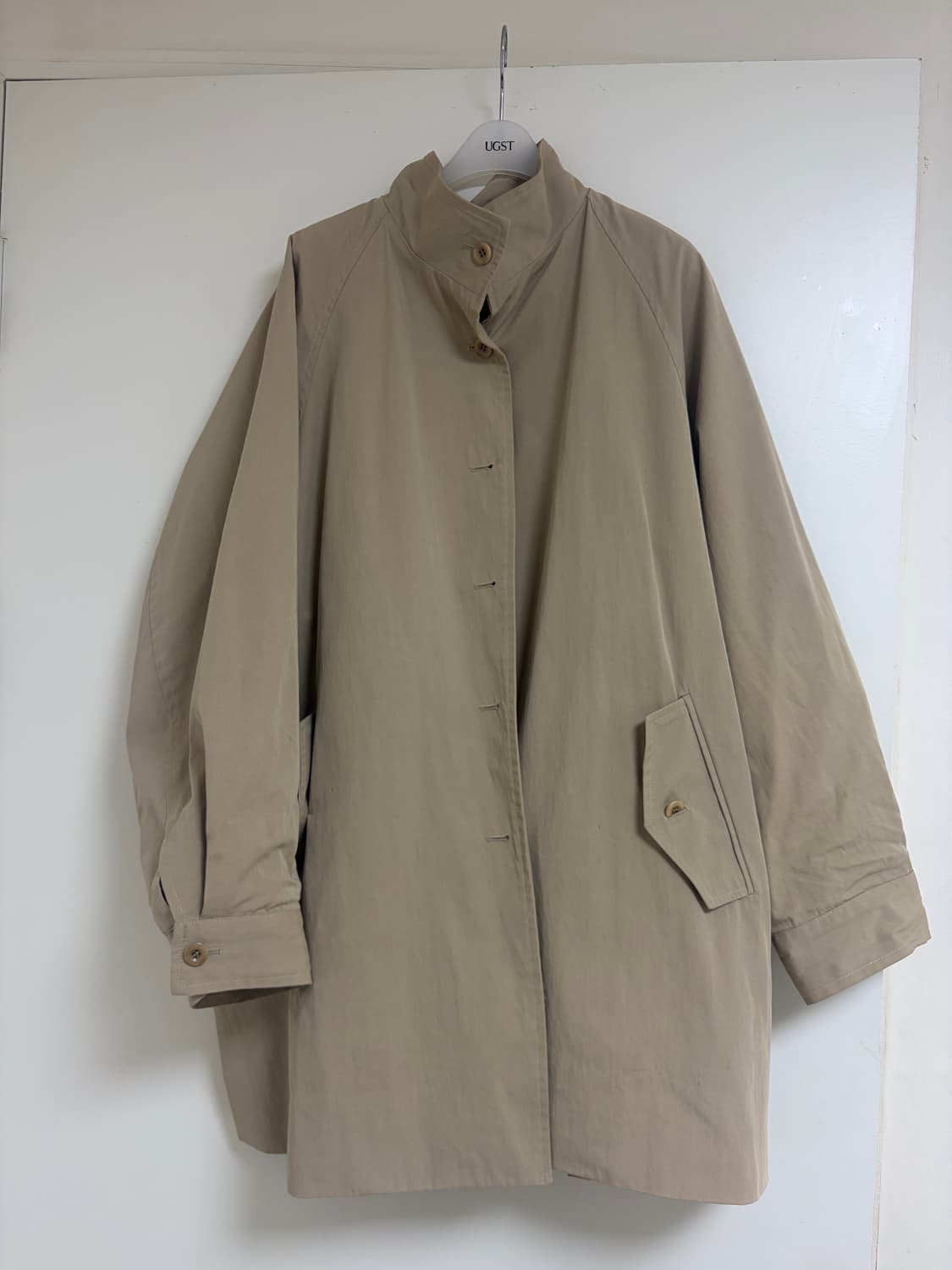 ugst half trench coat (beige) 상품이미지2