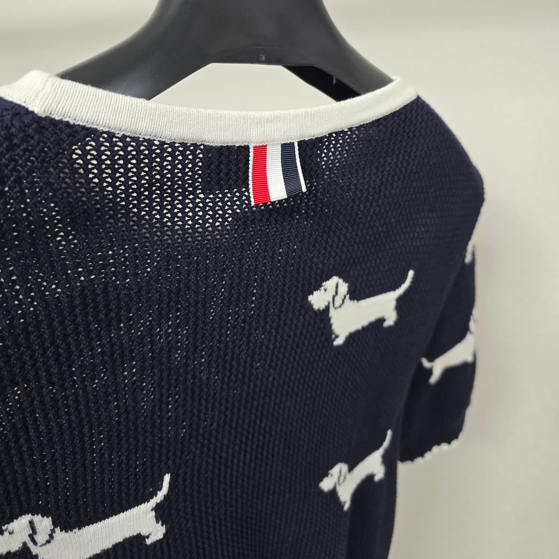 톰브라운 헥터 여성 반팔 니트 36사이즈 판매 상품이미지3