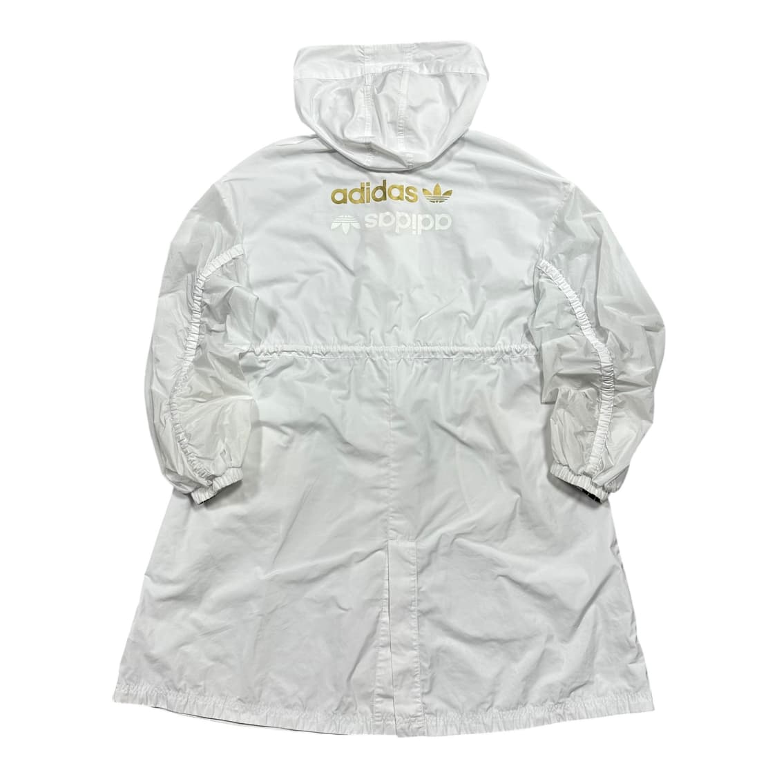 ✨ (바배) 아디다스 파이어버드 백로고 화이트 롱 바람막이  상품이미지1