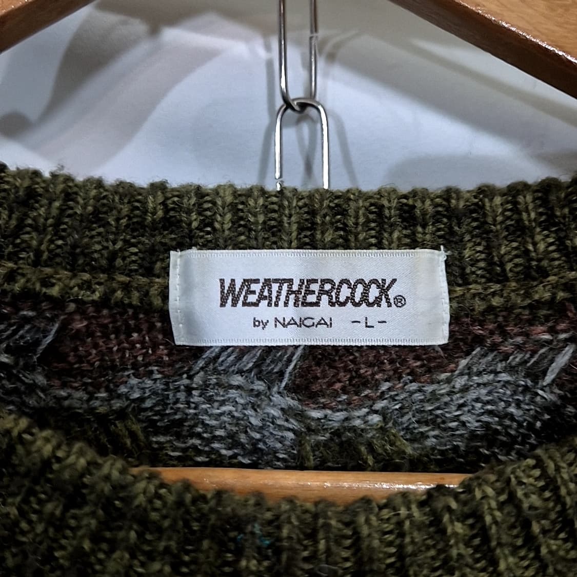 웨더콕 케이블 패턴 니트  상품이미지3
